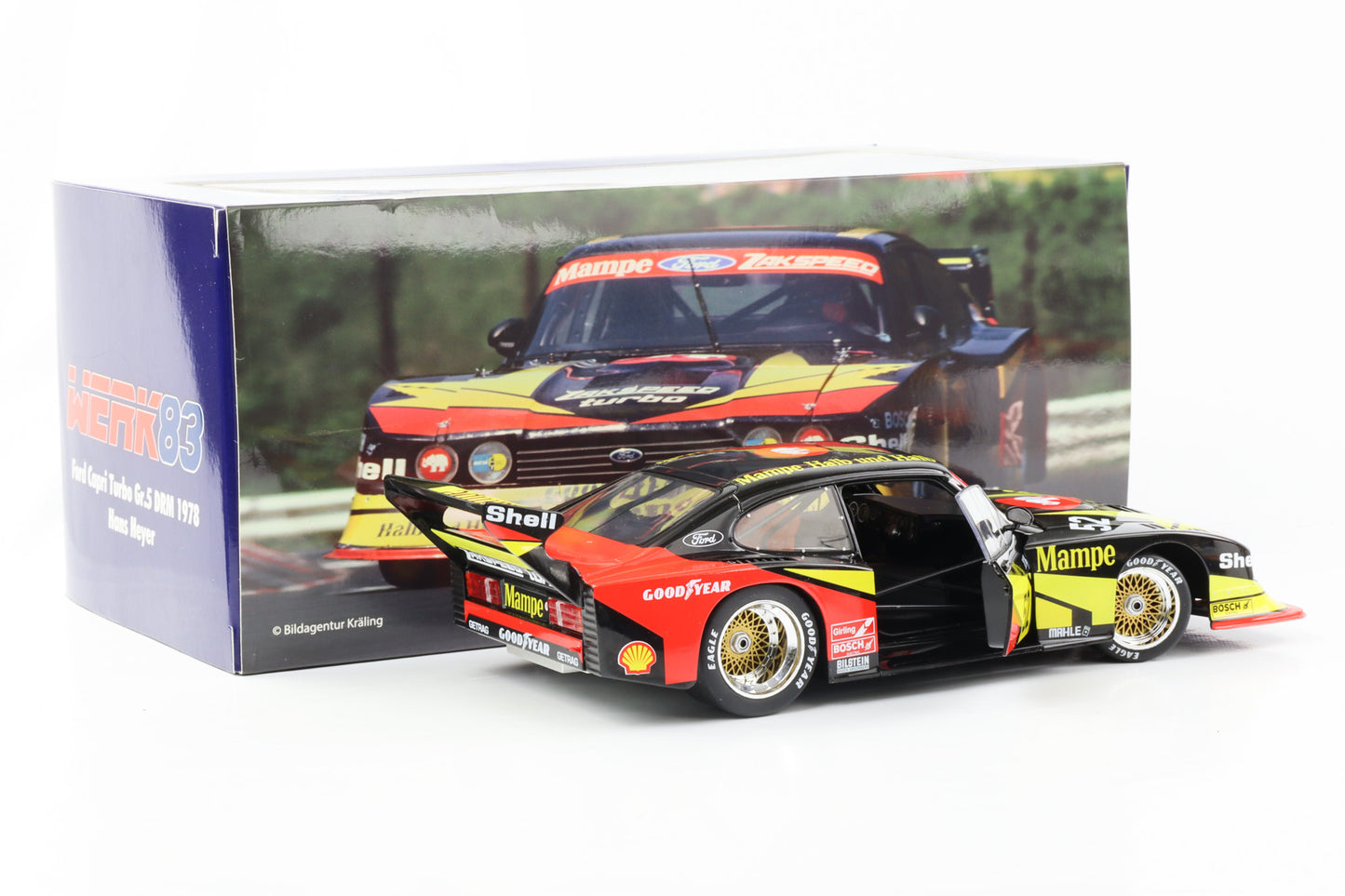1:18 Ford Capri Turbo Gr.5 Mampe #52 DRM 1978 Hans Heyer Werk83