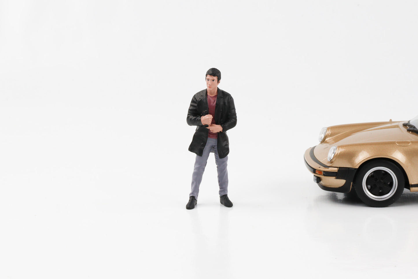 1:24 Figur Car Meet 3 Street Racing Figuren Frau Mann American Diorama