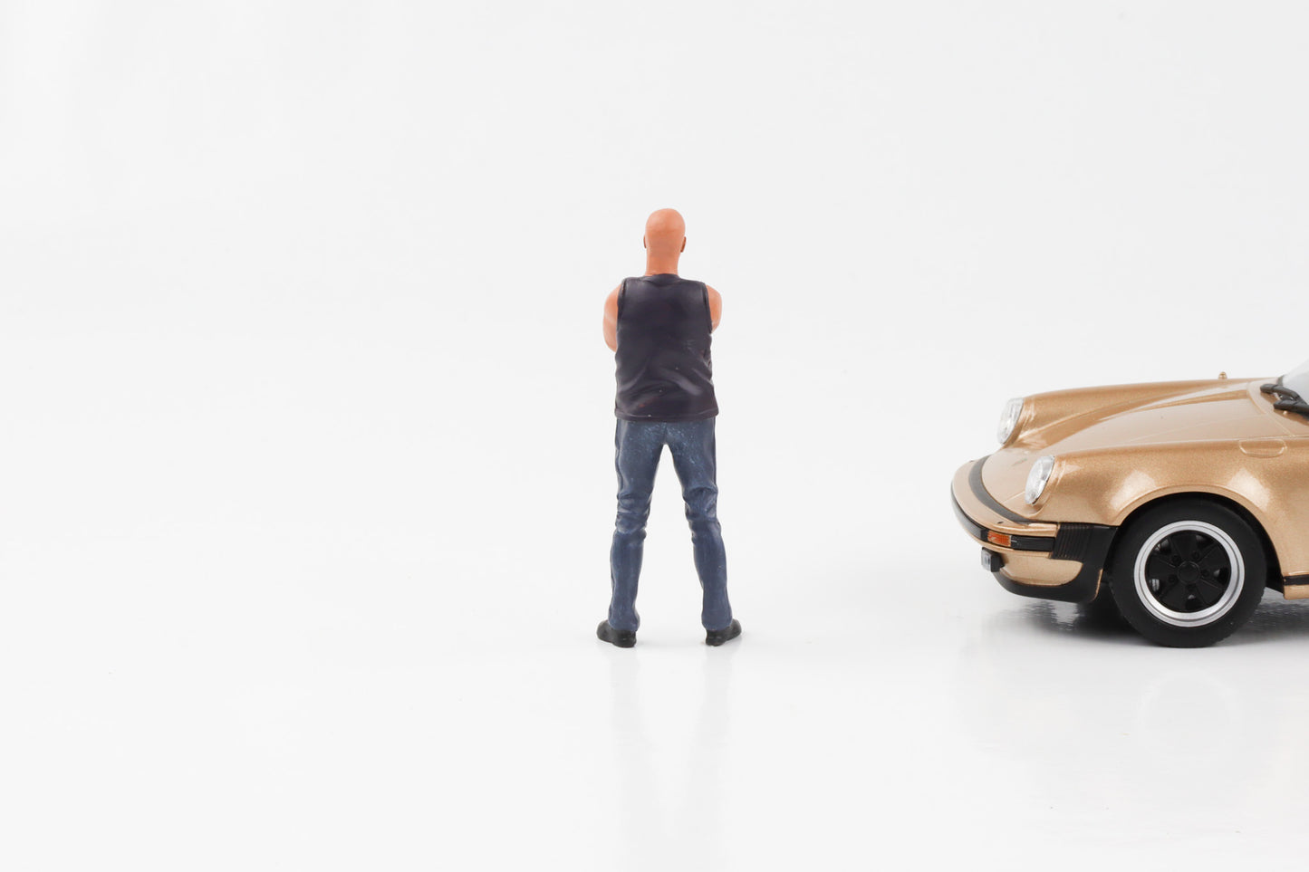 1:24 Figur Car Meet 3 Street Racing Figuren Frau Mann American Diorama