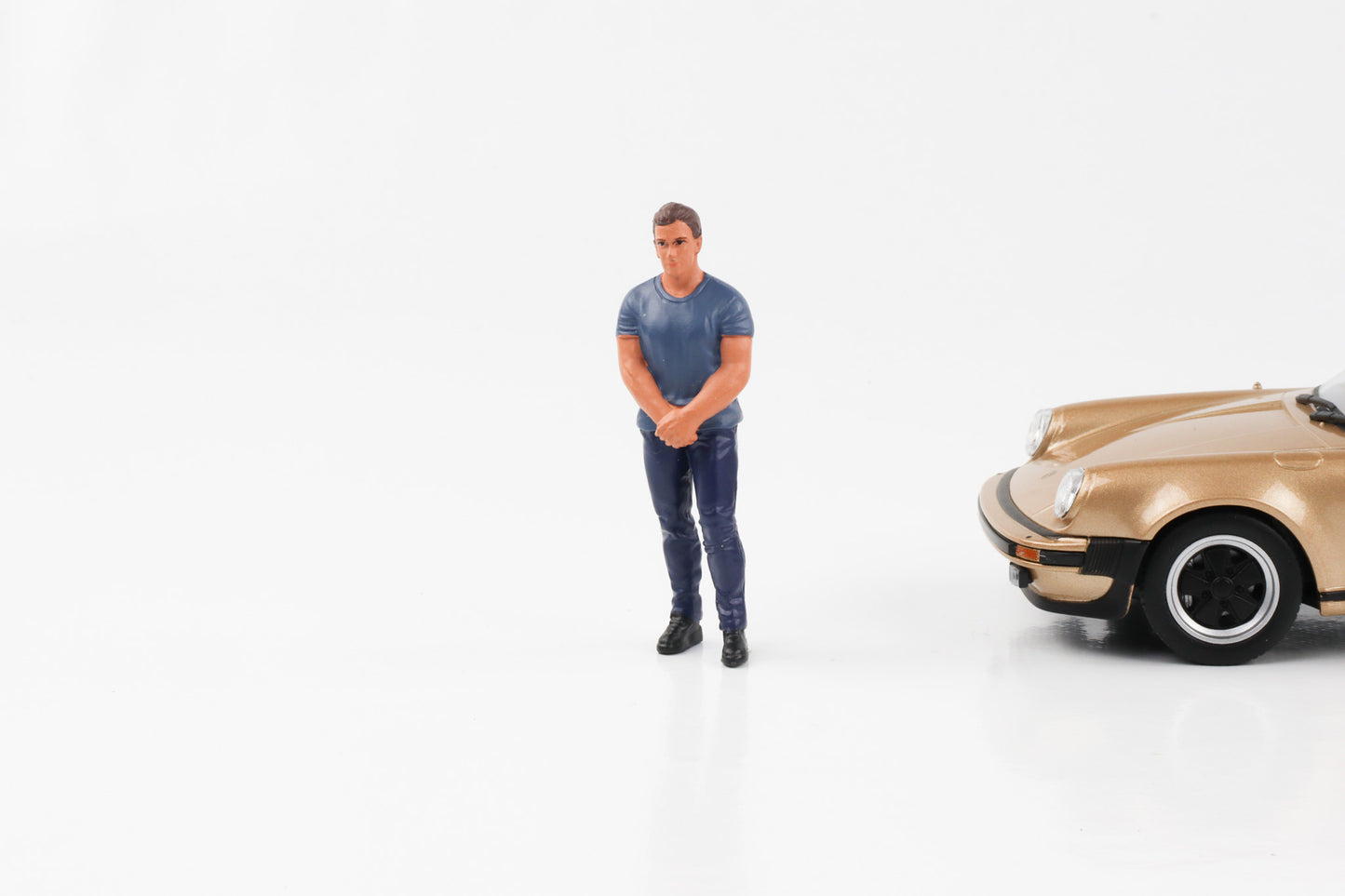 1:24 Figur Car Meet 3 Street Racing Figuren Frau Mann American Diorama