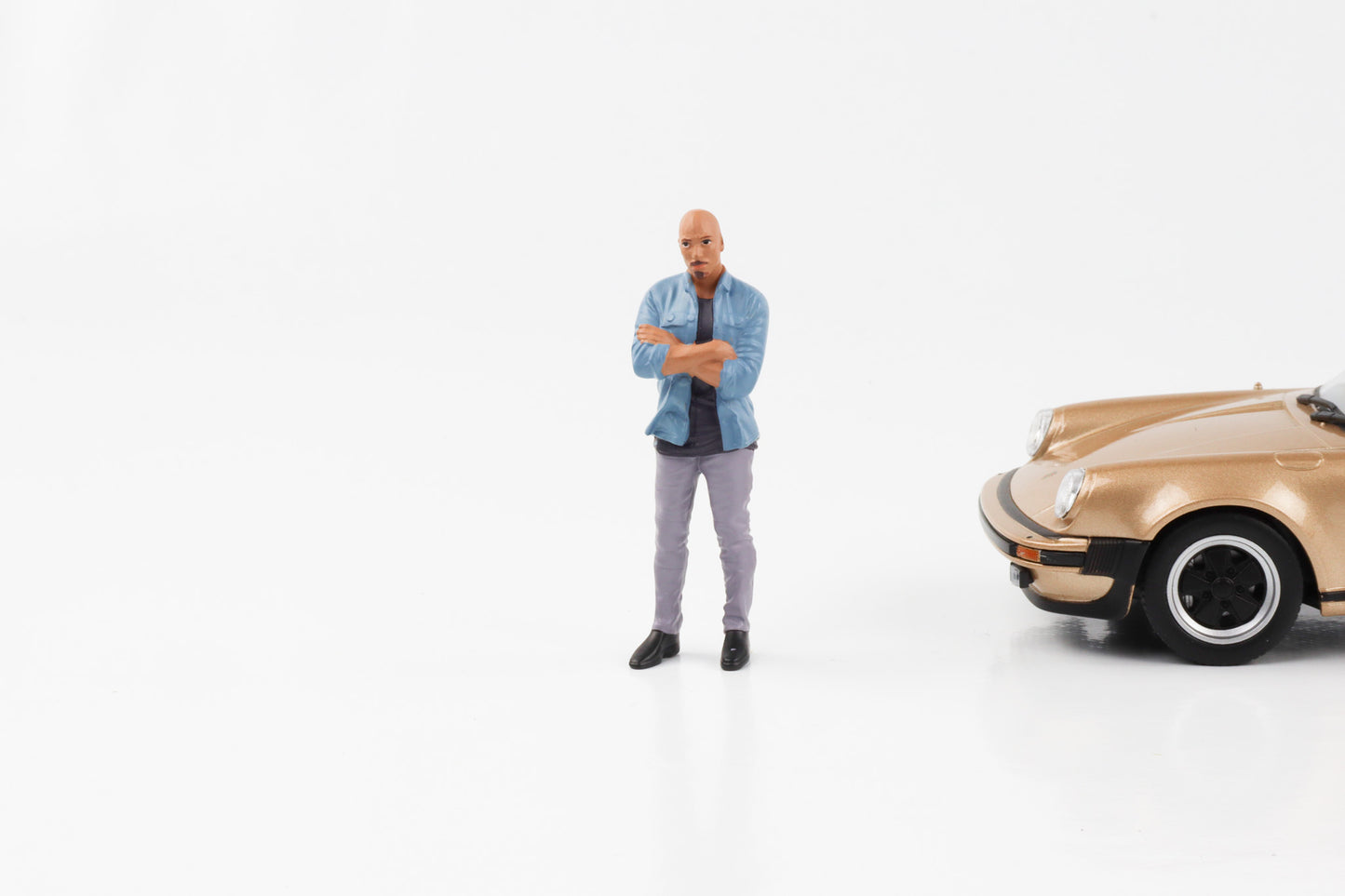 1:24 Figur Car Meet 3 Street Racing Figuren Frau Mann American Diorama