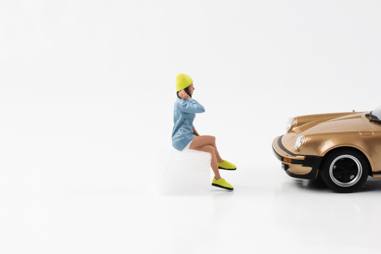 1:24 Figur Car Meet 1 Street Racing Figuren Frau Mann American Diorama