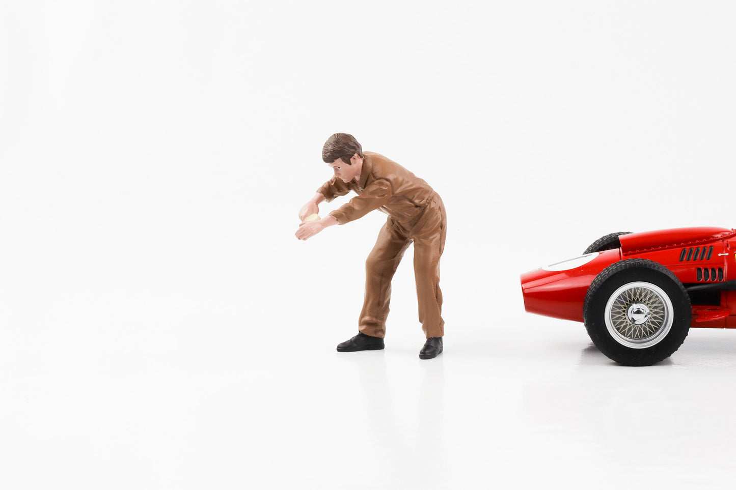 1:18 American Diorama Figur Le Mans Figur Race Day V Mechaniker Schwamm