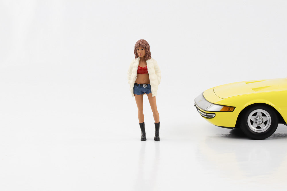 1:18 Figur 3 HIP HOP GIRLS 3 Frau mit Shorts American Diorama