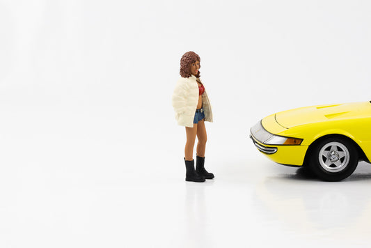 1:18 Figur 3 HIP HOP GIRLS 3 Frau mit Shorts American Diorama