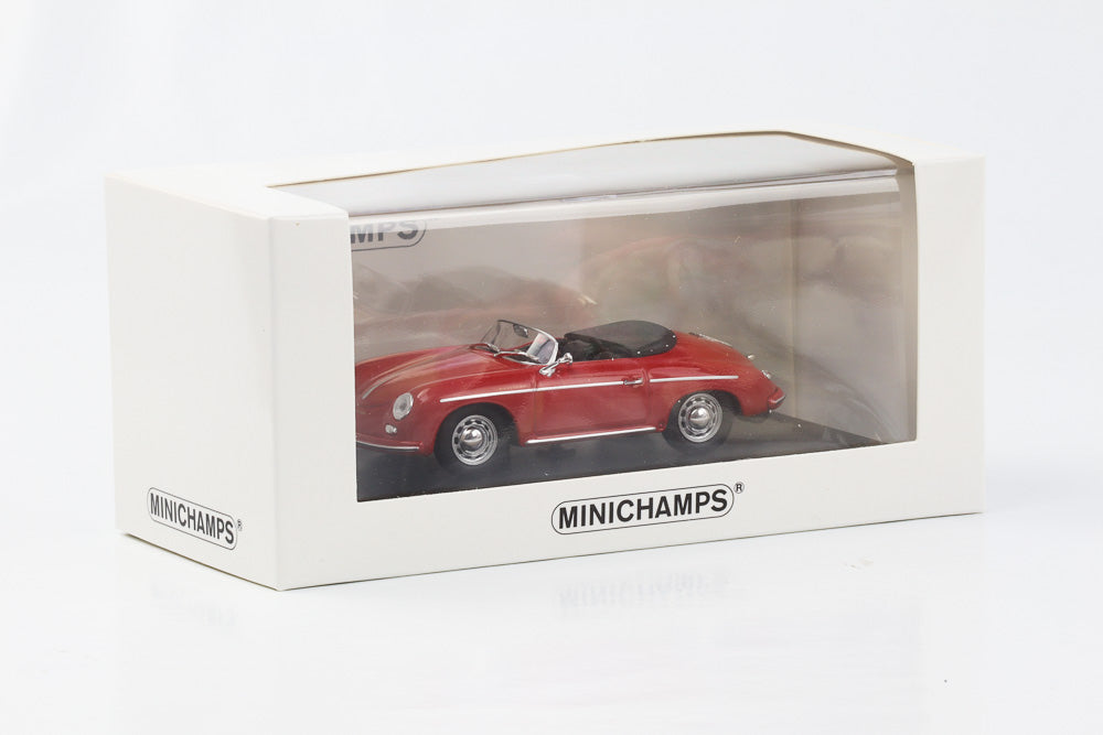 1:43 Porsche 356 Speedster 1956 rot Minichamps limited