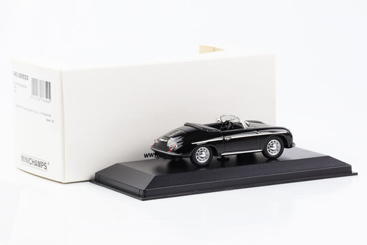 1:43 Porsche 356 Speedster 1956 schwarz Minichamps limited