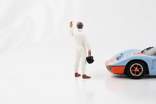 1:18 Figur Steve McQueen mit Helm und Decals Figuren KK-Scale