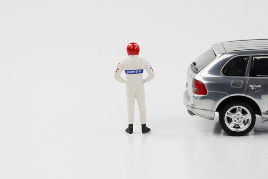 1:43 F1 Figur N. Lauda weiss 1979 Brabham Formel 1 Cartrix CT031 41mm