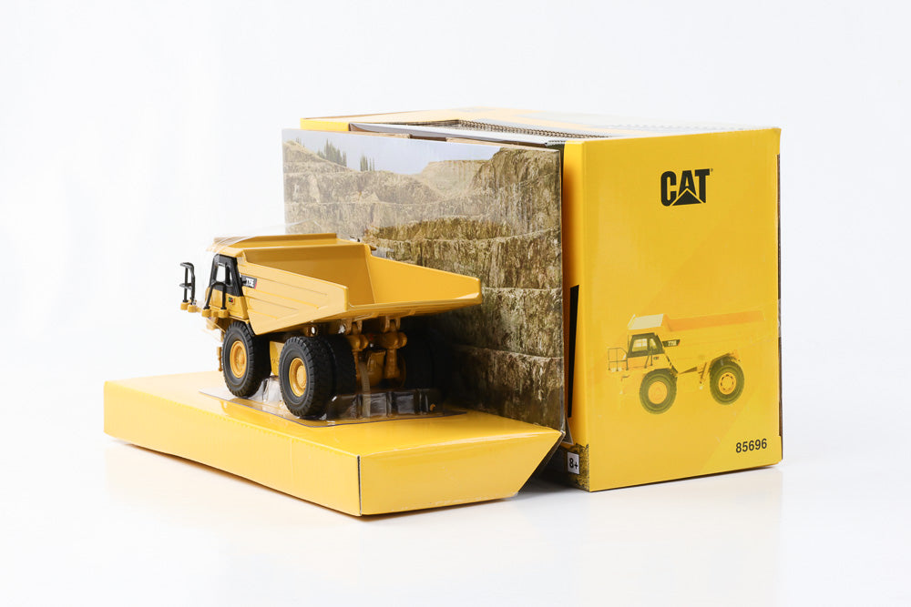 1:64 CAT 775E Off Highway truck Kipper diecast 155mm DM Diecast masters