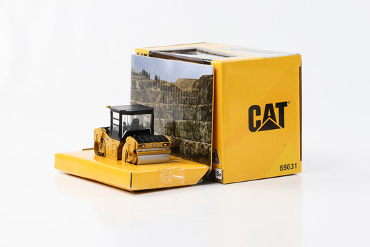 1:64 CAT CB-13 Tandem Vibratory Roller diecast 75mm DM