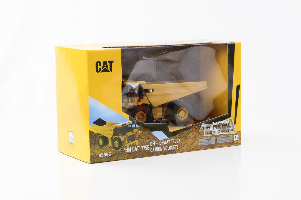 1:64 CAT 775E Off Highway truck Kipper diecast 155mm DM Diecast masters