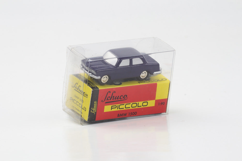 1:90 BMW 1500 dunkelblau Schuco Piccolo 05181