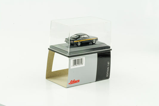 1:87 Opel Manta A schwarz mit gelben Streifen Schuco H0
