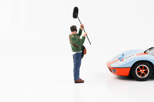 1:18 Figur III Ton-Mann Mikrofonhalter Camera Crew American Diorama Figuren