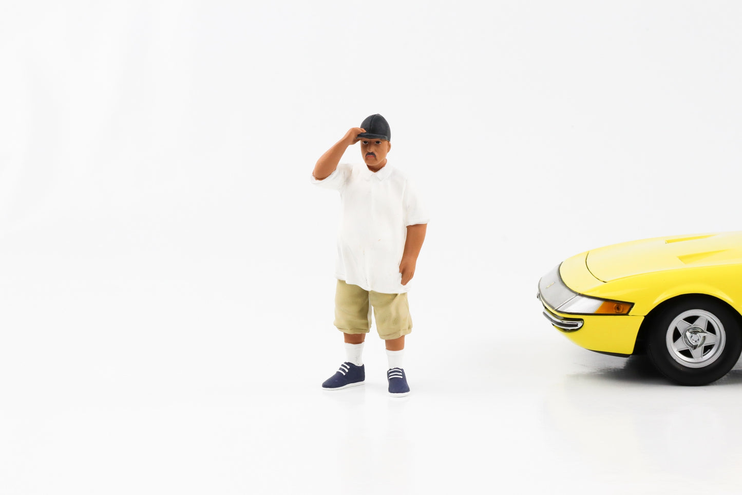 1:18 Figur II Lowriderz Mann Cap und Schnurrbart American Diorama Figuren
