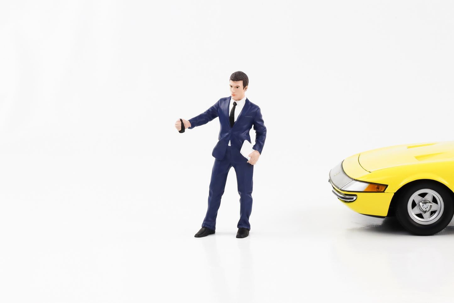 1:18 Figur The Dealership Verkäufer American Diorama Figuren