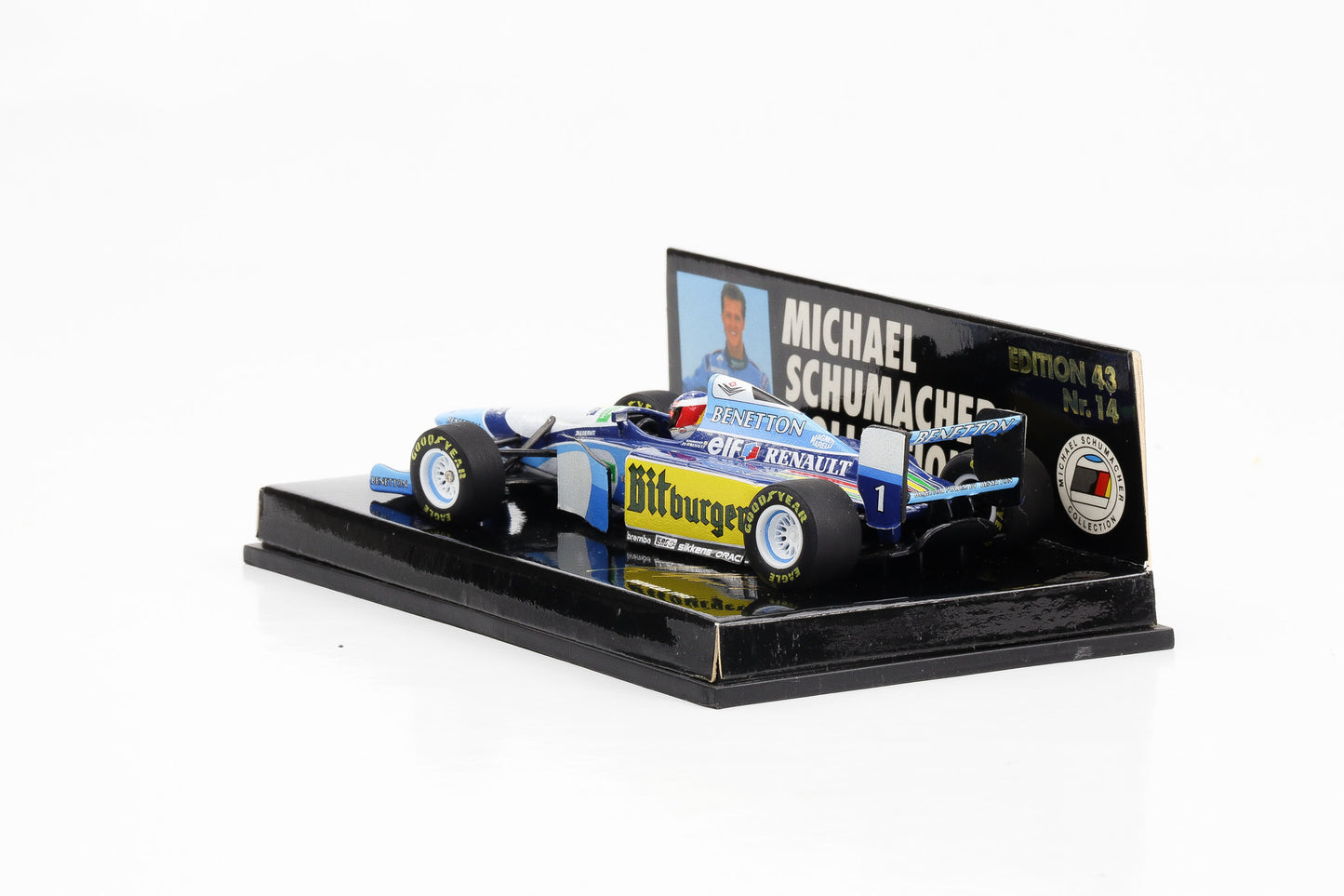 1:43 Minichamps Renault B194 / B195 Showcar 1995 Nr. 14