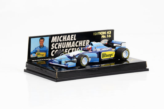 1:43 Minichamps Benetton Renault B 195 Winner GP Brasil March 26, 1995 No. 16