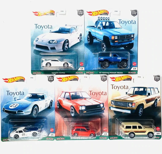 1:64 Toyota Serie 5 Modelos Premium Hot Wheels FPY86 - 978H