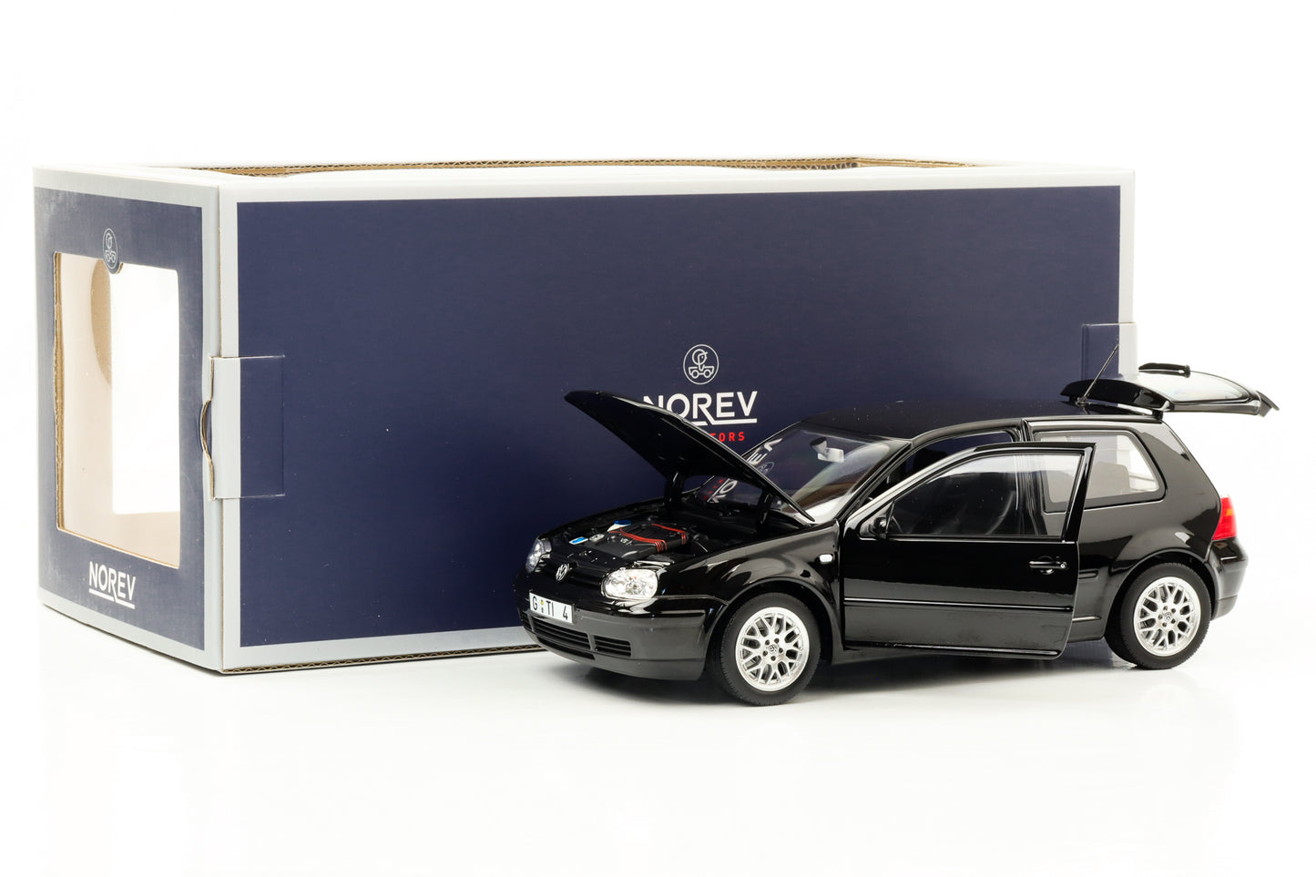1:18 VW Golf IV GTI 1998 black Norev 188574 full opening