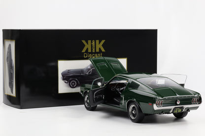 1:12 KK Scale Ford Mustang  GT Fastback Bullitt 1968 darkgreen Moviecar diecast