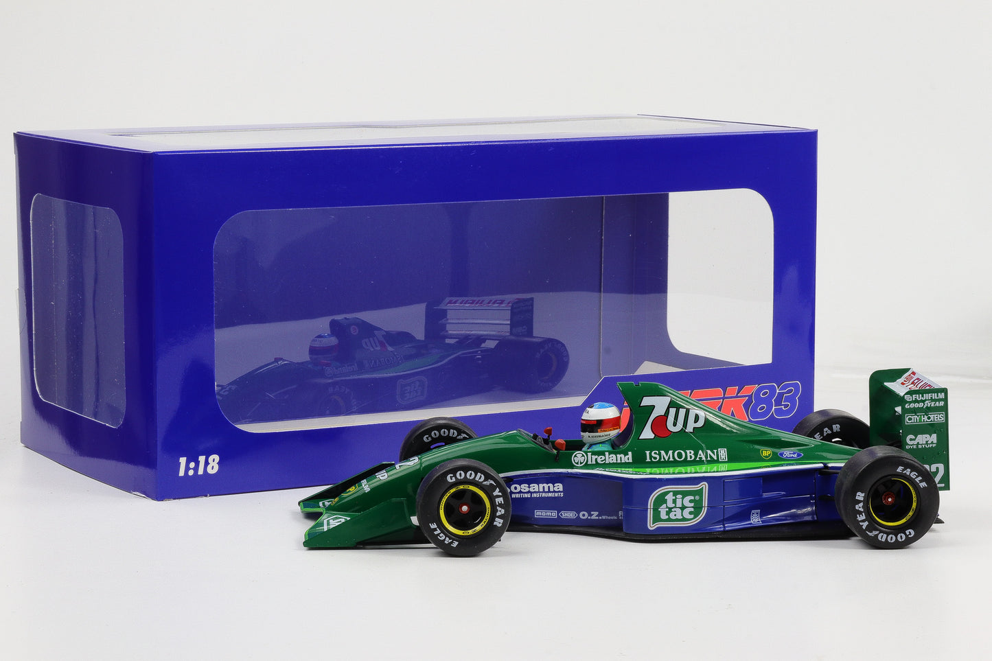 1:18 Jordan 191 Ford F1 Schumacher Formel 1 Belgien 1991 Werk83