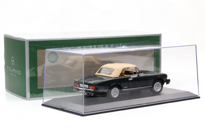 1:18 Fiat 124 Pininfarina Spidereuropa 1982 verde scuro Touring Modelcars + Vitrine