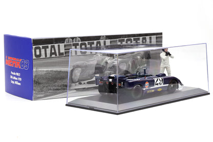1:18 Porsche 908/02 #29 24h LeMans 1970 Linge Williams Camera Car Werk83 + Vitrine