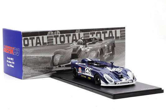 1:18 Porsche 908/02 #29 9th 24h LeMans 1970 Linge Williams Camera Car Werk83