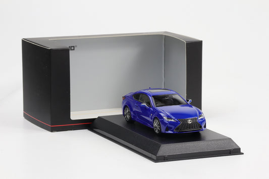 1:43 Kyosho Lexus RC 350 F Sport Heat Blue CL. Diecast