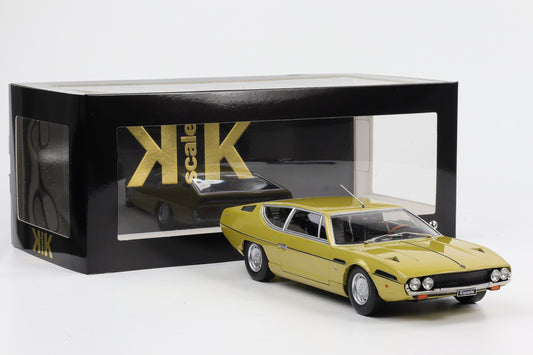 1:18 KK-Scale Lamborghini Espada S2 Coupe 1970 V12 Bertone goldmetallic diecast