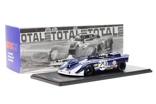 1:18 Porsche 908/02 #29 9th 24h LeMans 1970 Linge Williams Camera Car Werk83