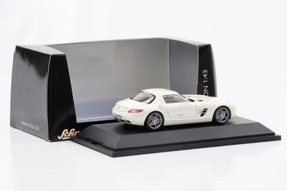 1:43 Mercedes-Benz SLS AMG C 197 Coupé madreperla Schuco modellino