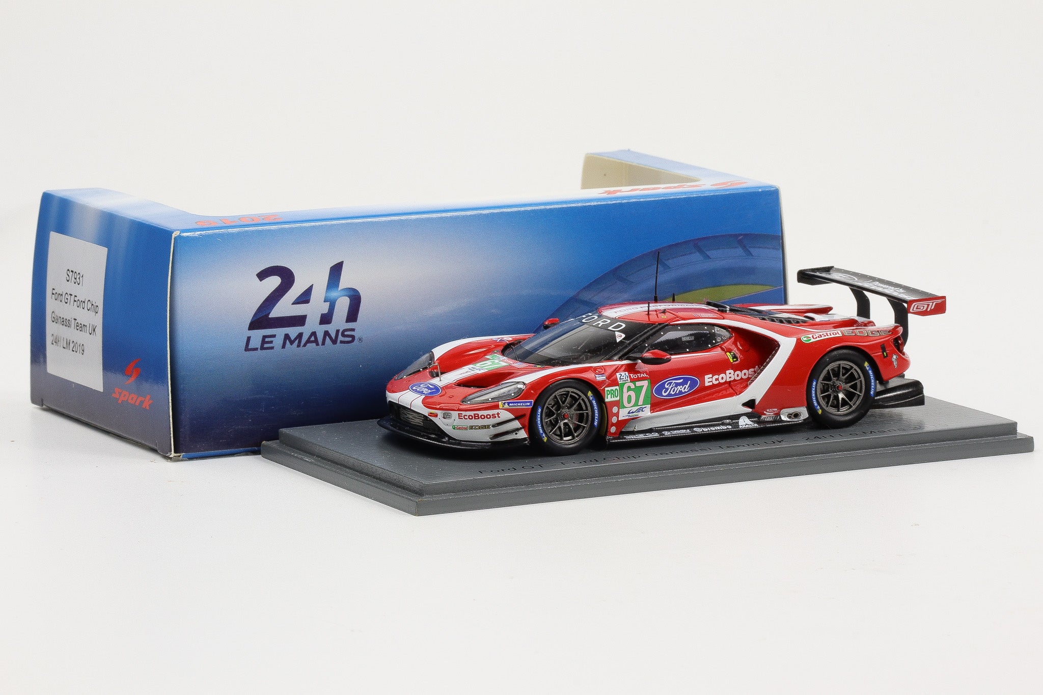 1:43 Spark Ford GT - Ford Chip Ganassi Team UK #67 - 24h Le