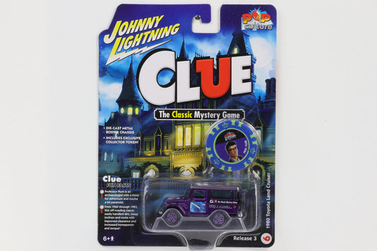 1:64 1980 Toyota Land Cruiser Johnny Lightning Clue Classic Mystery Game Release 3 Nr. 6