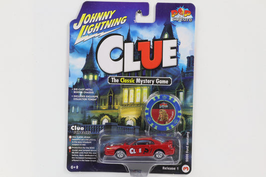 1:64 2000 Ford Mustang Johnny Lightning Clue Classic Mystery Game Release 1 Nr. 3