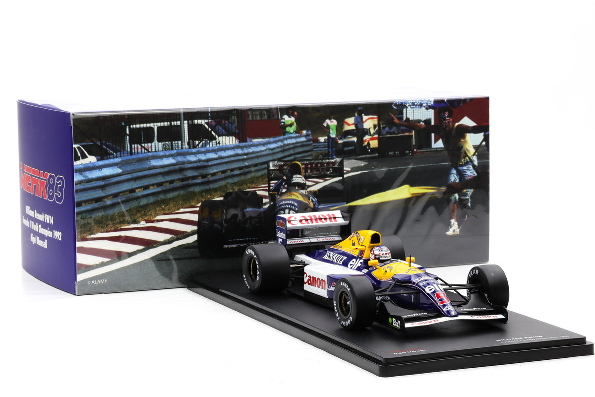 1:18 Nigel Mansell Williams FW14B #5 Formel 1 Weltmeister 1992 1:18 WERK83