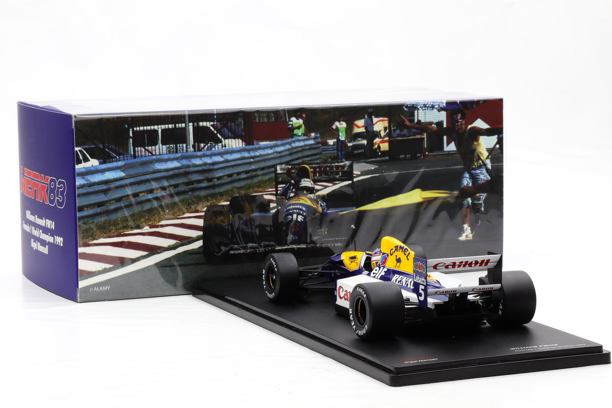 1:18 Nigel Mansell Williams FW14B #5 Formel 1 Weltmeister 1992 1:18 WERK83