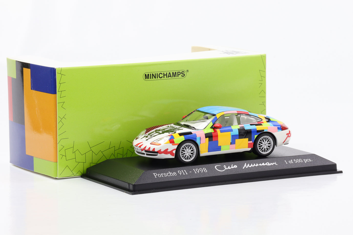 1:43 Porsche 911 996 1998 Cleto Munari Designer Minichamps limited