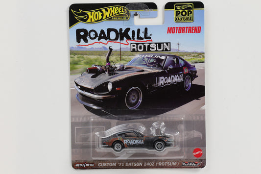 1:64 Hot Wheels 1971 Datsun 240Z Custom 1971 Rotsun Roadkill Pop Culture