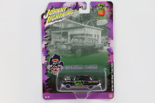 1:64 Johnny Lightning Rat Fink 1955 Chevy 2-door Sedan limited