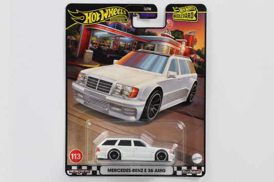 1:64 Hot Wheels Mercedes Benz E36 AMG S124 Boulevard 113 2024