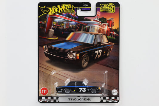 1:64 Hot Wheels Boulevard 2024 `73 Volvo 142 GL #73 No. 111 - HRT79