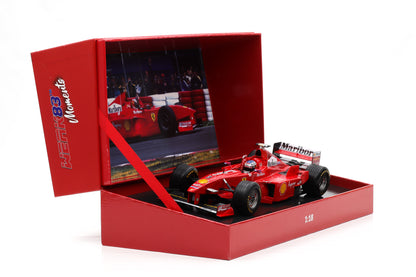 1:18 Ferrari F300 #3 Sieger Kanada GP Formel 1 1998 Schumacher Collector`s Box