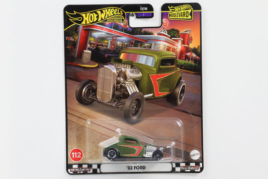 1:64 Hot Wheels Premium 32 Ford Hot Rod Boulevard 112 Real Riders
