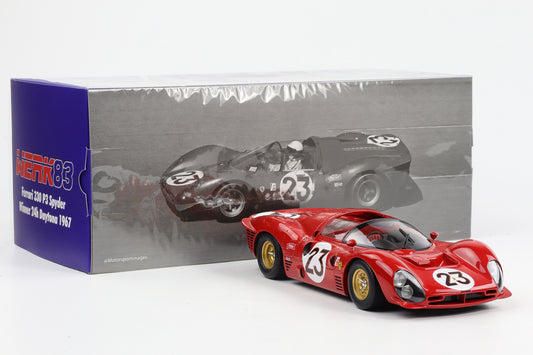 1:18 Ferrari 330 P3 Spider #23 24H Daytona Winner 1967 Bandini Amon WERK83 diecast
