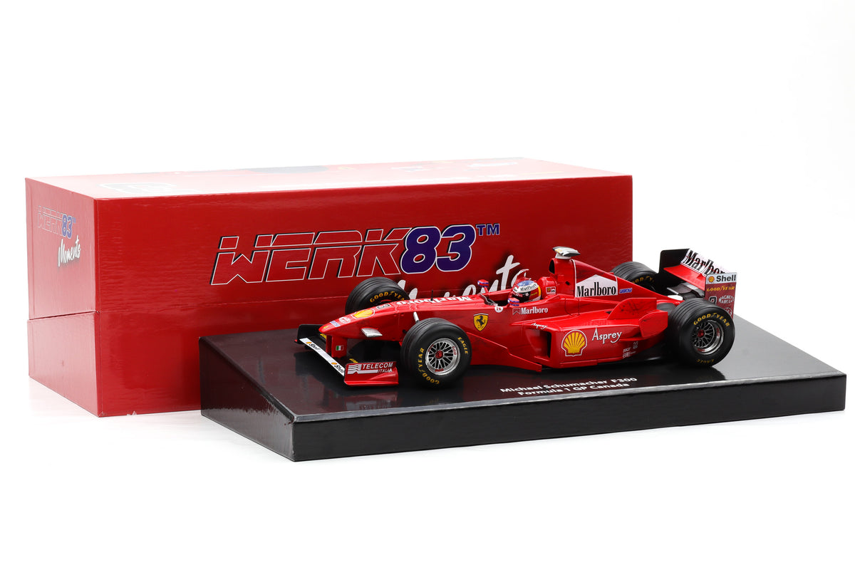 1:18 Ferrari F300 #3 Sieger Kanada GP Formel 1 1998 Schumacher Collector`s Box