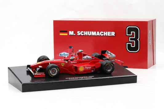 1:18 Ferrari F300 #3 Sieger Kanada GP Formel 1 1998 Schumacher Collector`s Box