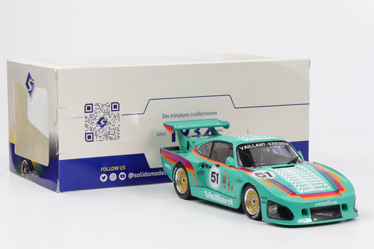 1:18 Solido Porsche 935 Kremer K3 #52 Vaillant DRM 1977 Wollek diecast S1807205